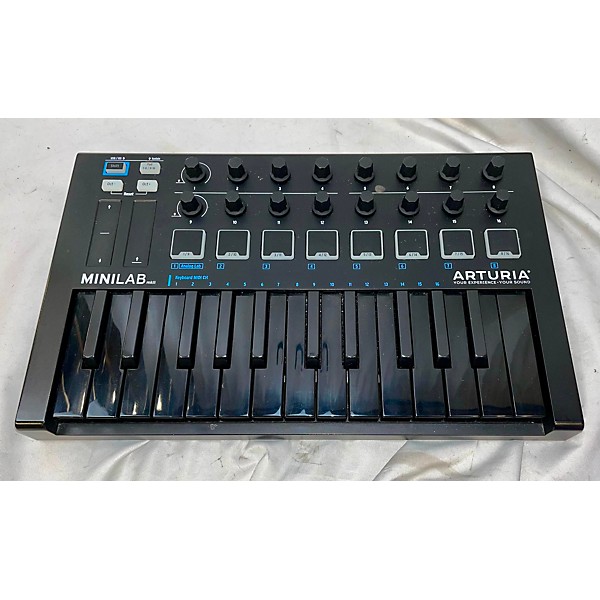 Used Arturia Minilab MKII MIDI Controller