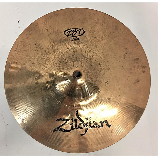 Used Zildjian 14in ZBT Hi Hat Pair Cymbal