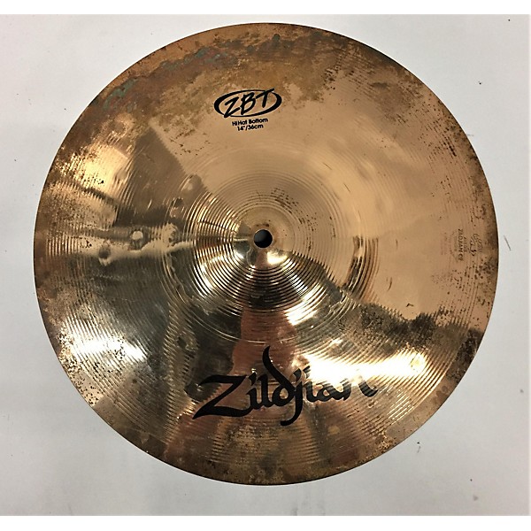 Used Zildjian 14in ZBT Hi Hat Pair Cymbal