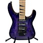 Used Jackson Used Jackson JS34Q Dinky Trans Purple Solid Body Electric Guitar