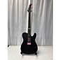 Used Schecter Guitar Research Used Schecter Guitar Research Machine Gun Kelly Black And Pink Solid Body Electric Guitar