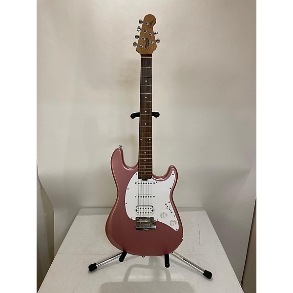 Used Sterling by Music Man Used Sterling By Music Man Cutlass HSS Rose Gold Solid Body Electric Guitar