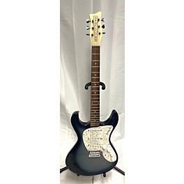 Used Danelectro Used Danelectro DANOBLASTER Blue Solid Body Electric Guitar