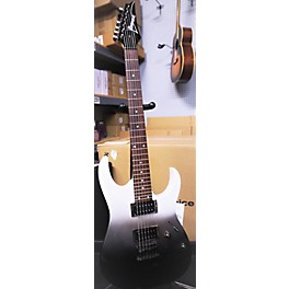 Used Ibanez Used Ibanez RG421 Black To White Solid Body Electric Guitar