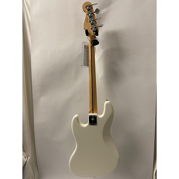 Used Used Fender Player Jazz Bass White Electric Bass Guitar