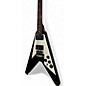 Used Gibson Kirk Hammett Signature Flying V Aged Black Solid Body Electric Guitar