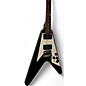 Used Gibson Kirk Hammett Signature Flying V Aged Black Solid Body Electric Guitar
