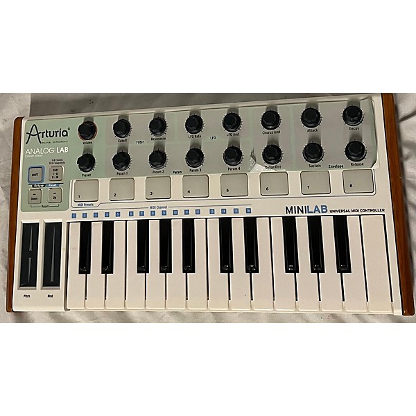 Used Arturia MiniLab MIDI Controller