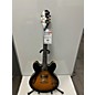 Used Epiphone Used Epiphone Dot Deluxe Flametop 2 Tone Sunburst Hollow Body Electric Guitar thumbnail