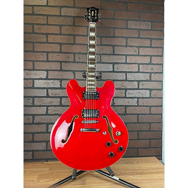 Used Used Grote Semi Hollow Red Hollow Body Electric Guitar