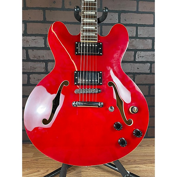 Used Used Grote Semi Hollow Red Hollow Body Electric Guitar