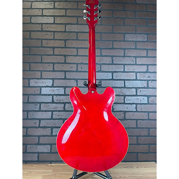 Used Used Grote Semi Hollow Red Hollow Body Electric Guitar