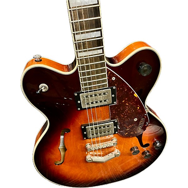 Used Gretsch Guitars Used Gretsch Guitars G2622 Streamliner Center Block 2 Tone Sunburst Hollow Body Electric Guitar