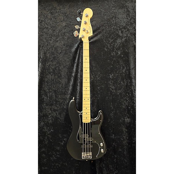 Used Fender Used Fender Mod Shop Bass Satin Black Electric Bass Guitar