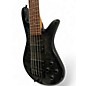 Used Spector NS Ethos 5 Gray Electric Bass Guitar