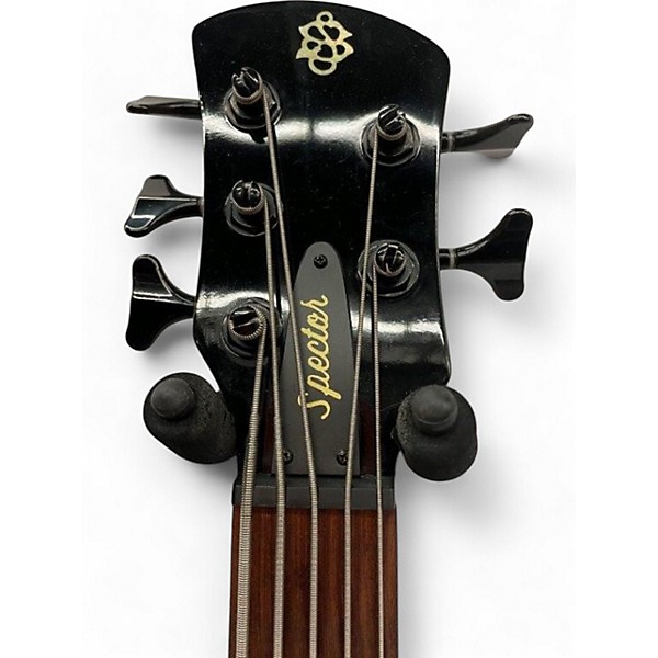 Used Spector NS Ethos 5 Gray Electric Bass Guitar