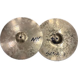 Used SABIAN Used SABIAN 15in AAX Medium Hi Hat Pair Cymbal