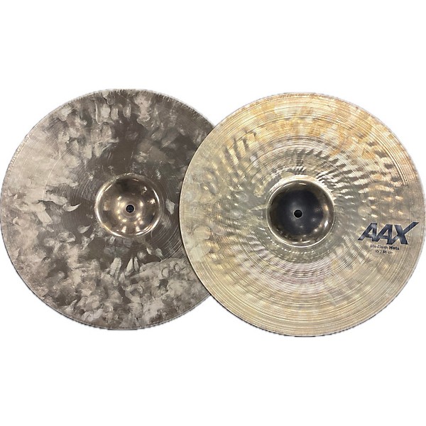 Used SABIAN Used SABIAN 15in AAX Medium Hi Hat Pair Cymbal