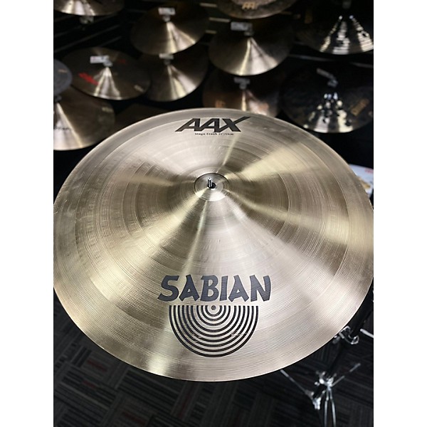 Used SABIAN 21in AAX Stage Crash Cymbal