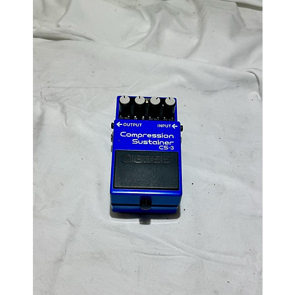 Used BOSS CS3 Compressor Sustainer Effect Pedal