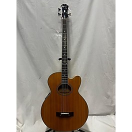 Used Epiphone Used Epiphone El Capitan C4 Natural Acoustic Bass Guitar