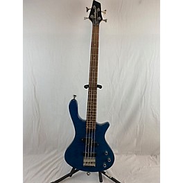 Used Washburn Used Washburn T14Q Blue Agave Electric Bass Guitar