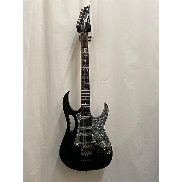 Used Ibanez 1997 JEM555 Steve Vai Signature Solid Body Electric Guitar  Black | Guitar Center