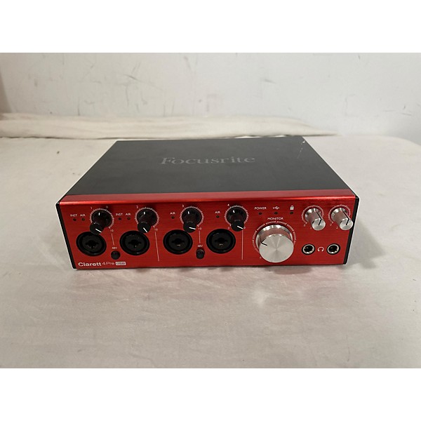 Used Focusrite CLARETT 4 USB Audio Interface Guitar Center