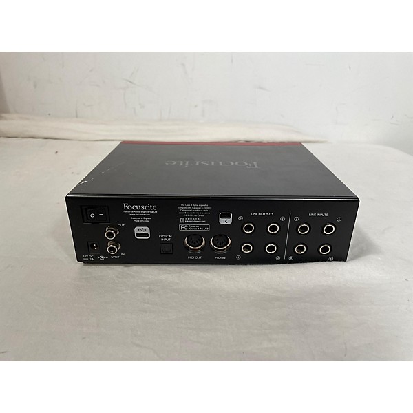 Used Focusrite CLARETT 4 USB Audio Interface