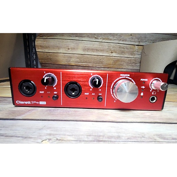 Used Focusrite Clarett 2Pre Audio Interface