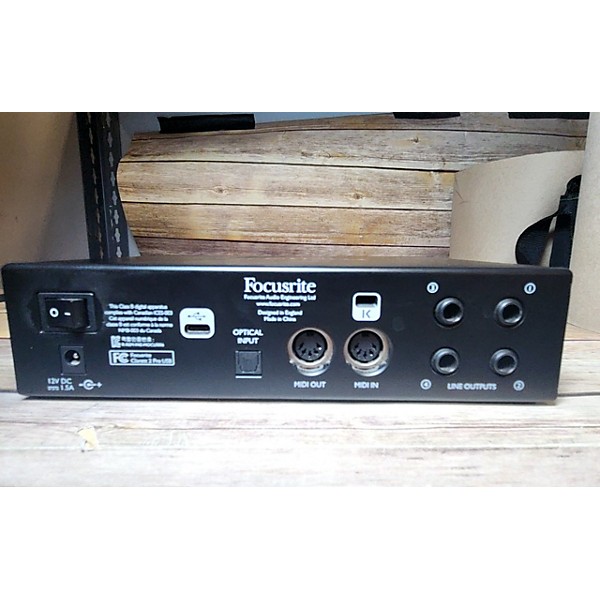 Used Focusrite Clarett 2Pre Audio Interface