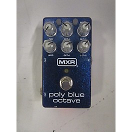 Used MXR POLY BLUE OCTAVE Effect Pedal