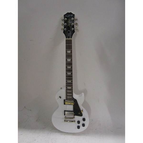 Used Epiphone Used Epiphone Les Paul Studio White Solid Body Electric Guitar