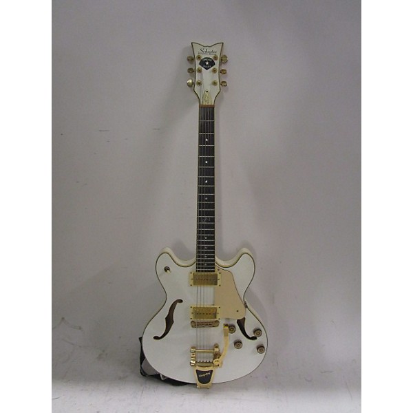 Used Schecter Guitar Research Used Schecter Guitar Research Diamond Series Robin Zander Dream Police White Hollow Body Ele...