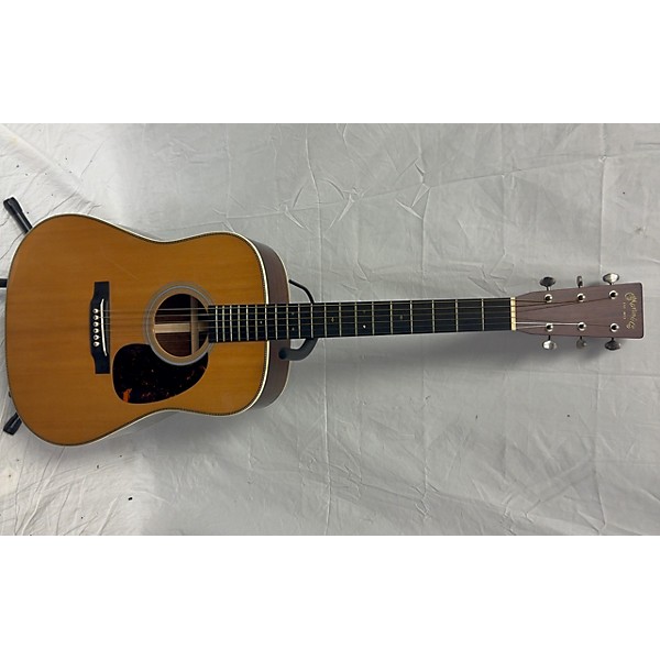 Used Martin Used 2015 Martin D28 Style Custom Shop Natural Acoustic Guitar