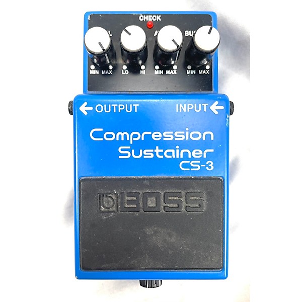 Used BOSS CS3 Compressor Sustainer Effect Pedal