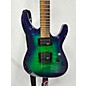 Used Schecter Guitar Research Used Schecter Guitar Research C6-Elite Aquaburst Solid Body Electric Guitar