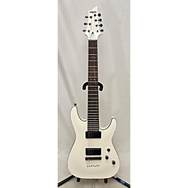 Used Schecter Guitar Research Used Schecter Guitar Research Demon 7 String Cream Solid Body Electric Guitar