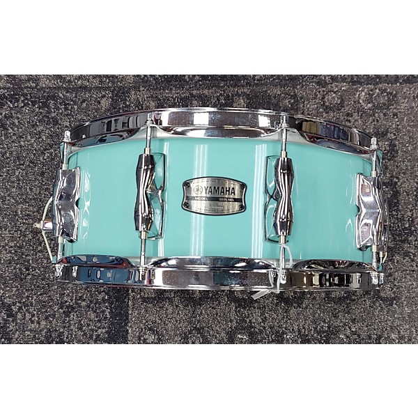 Used Yamaha Used Yamaha 5.5X14 RBS1455 Drum Seafoam Green