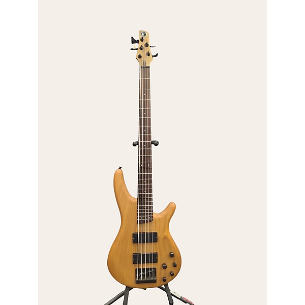 Used Used 1998 Ibanez SR405 5 String Natural Electric Bass Guitar