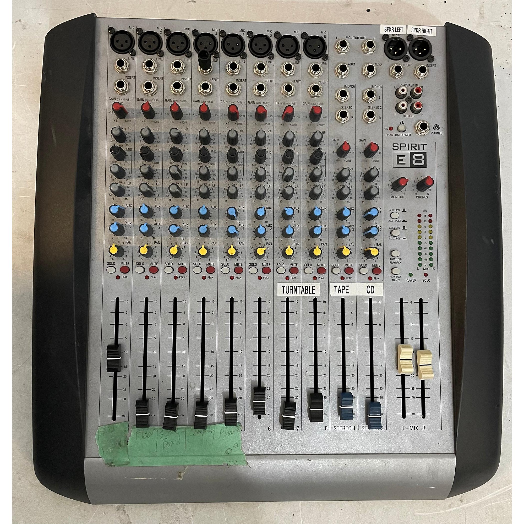 Used Soundcraft Used Soundcraft Spirit E8 Unpowered Mixer | Guitar Center