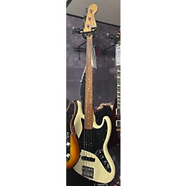 Used Fender Used Fender Player Plus Active Jazz Bass Olympic White Electric Bass Guitar