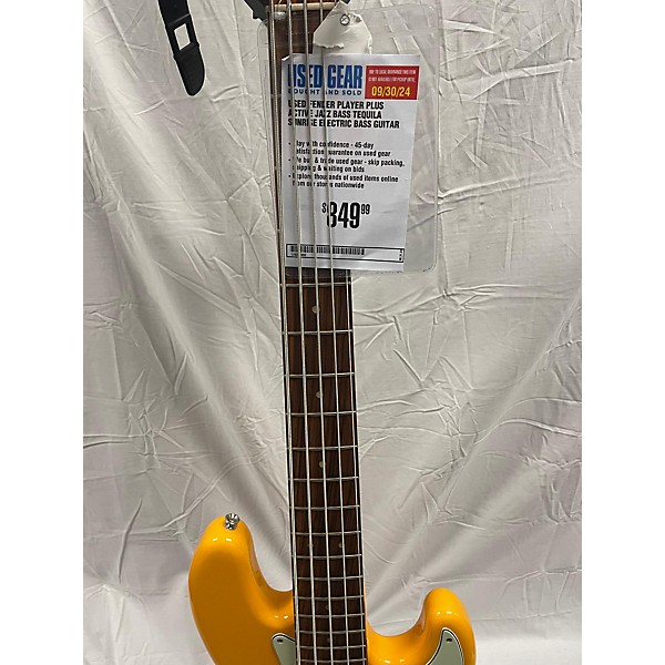 Used Fender Used Fender Player Plus Active Jazz Bass TEQUILA SUNRISE Electric Bass Guitar