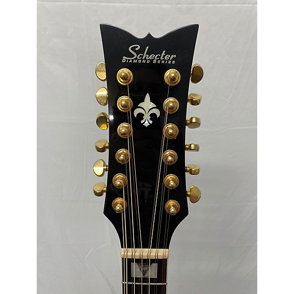 Used Schecter Guitar Research Used Schecter Guitar Research Diamond Series Elite 12 String Brown 12 String Acoustic Electr...