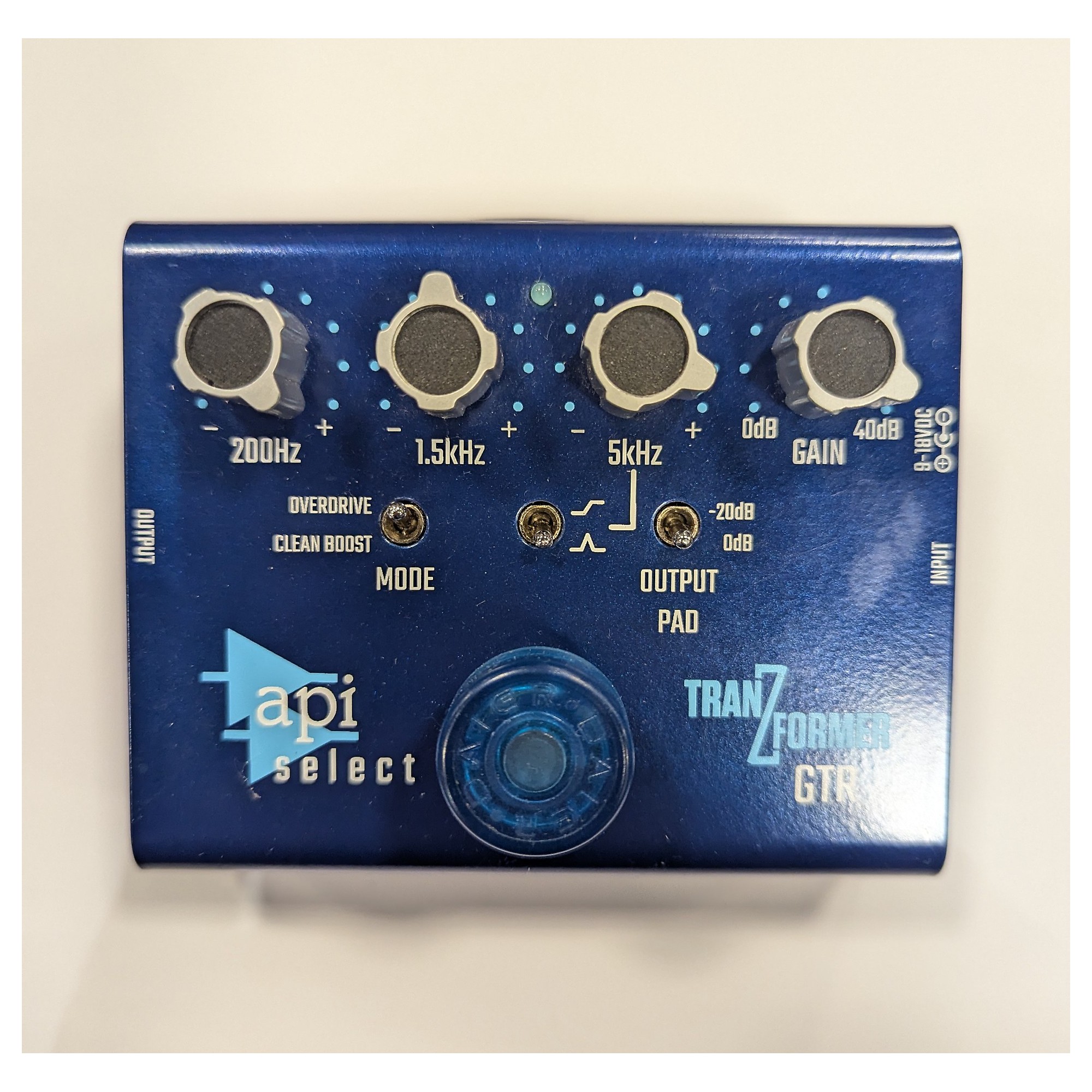 API TranZformer GTR EQ/Boost Pedal | Sweetwater