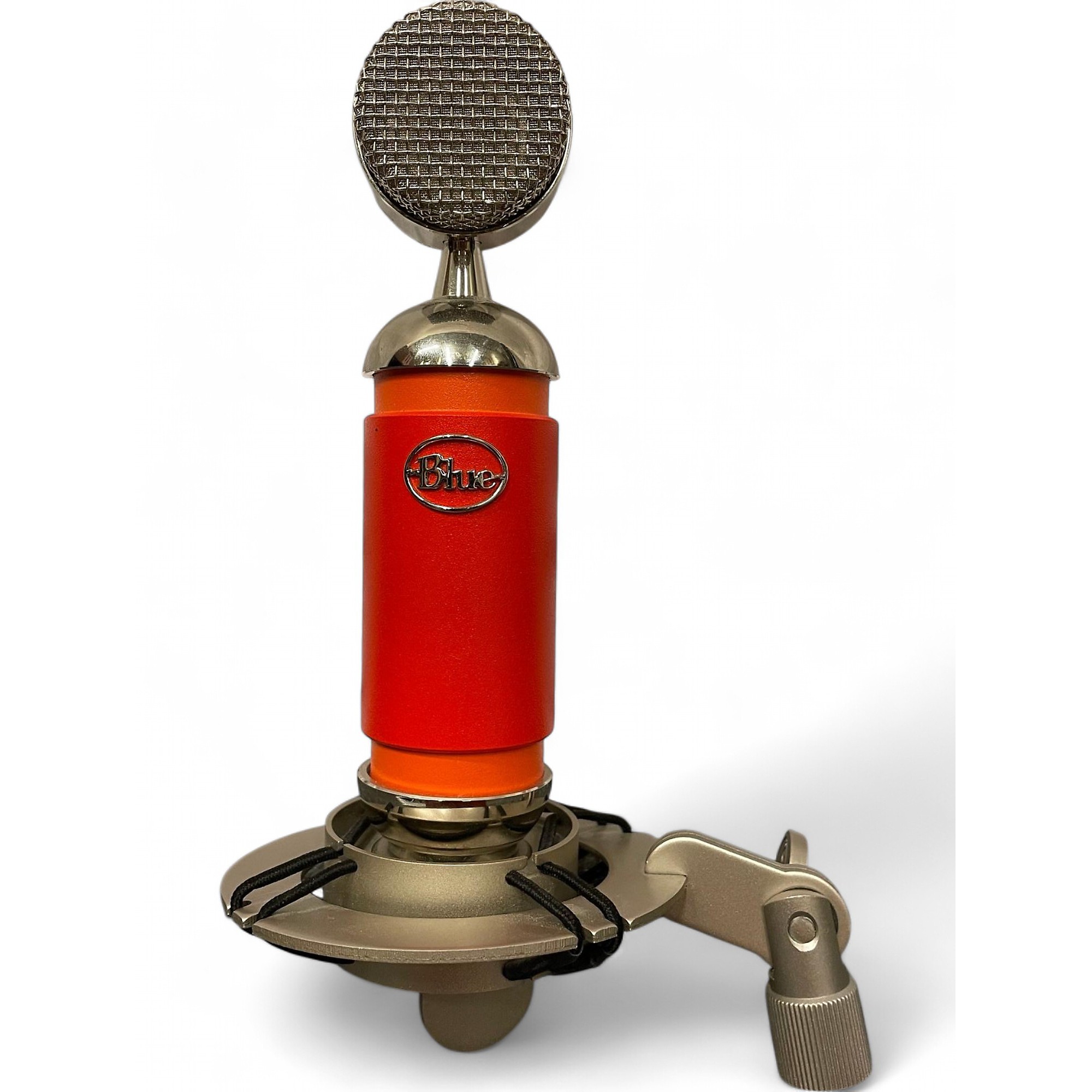 Blue factory spark microphone