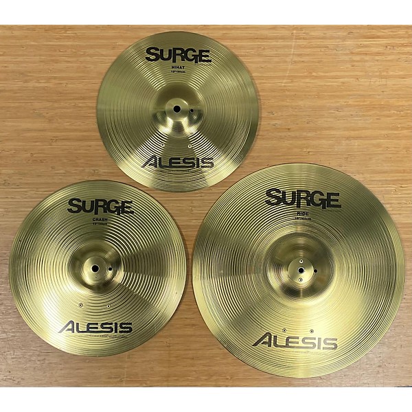 Used Alesis SURGE SMARTTRIGGER ECYMBAL SET Electric Cymbal