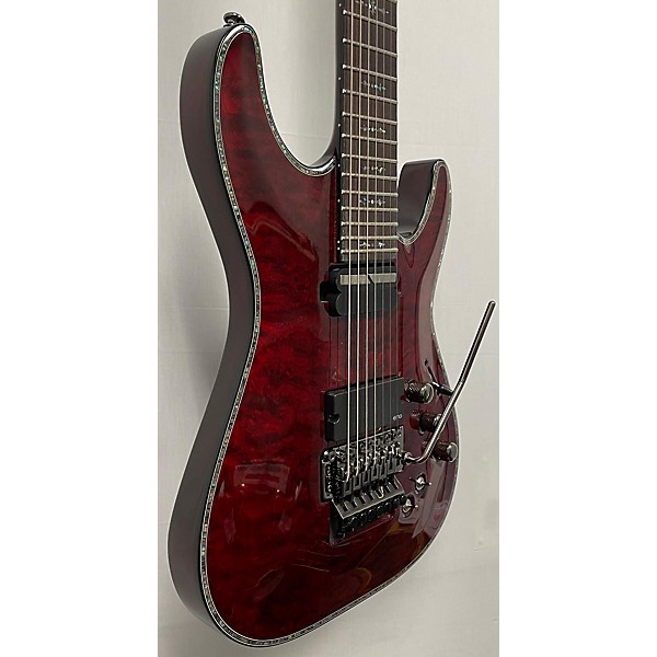 Used Schecter Guitar Research HELLRAISER C-7 FRS Solid Body Electric Guitar