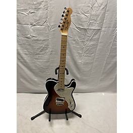 Used Fender Used 2017 Fender American Elite Thinline Telecaster 3 Tone Sunburst Hollow Body Electric Guitar