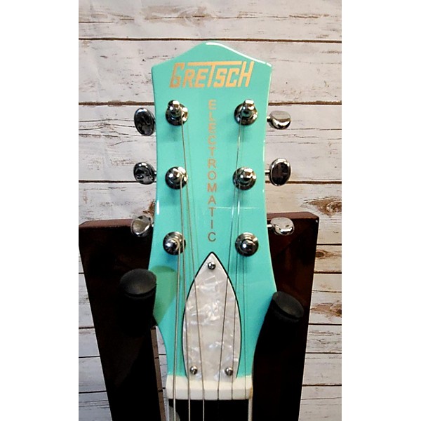 Used Gretsch Guitars Used Gretsch Guitars G5237 ELECTROMATIC DOUBLE JET FT Surf Green Solid Body Electric Guitar